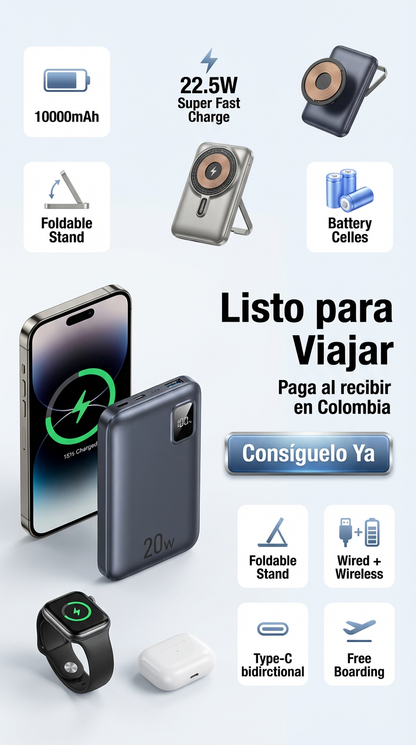 INCREIBLE EL MEJOR POWERBANK MAGNETICO