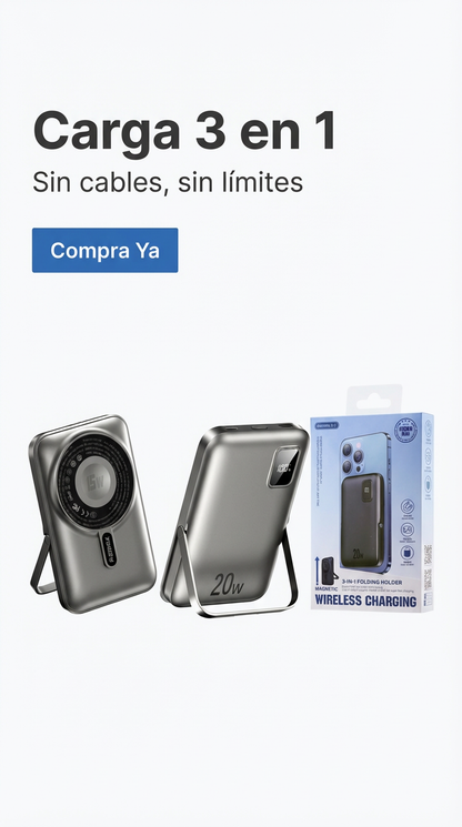 INCREIBLE EL MEJOR POWERBANK MAGNETICO